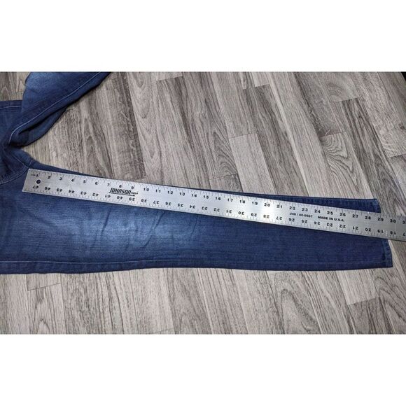 Adriano Goldschmied Womens Size 27 R Pockets Embroidered Skinny Denim Blue Jeans - Picture 10 of 12